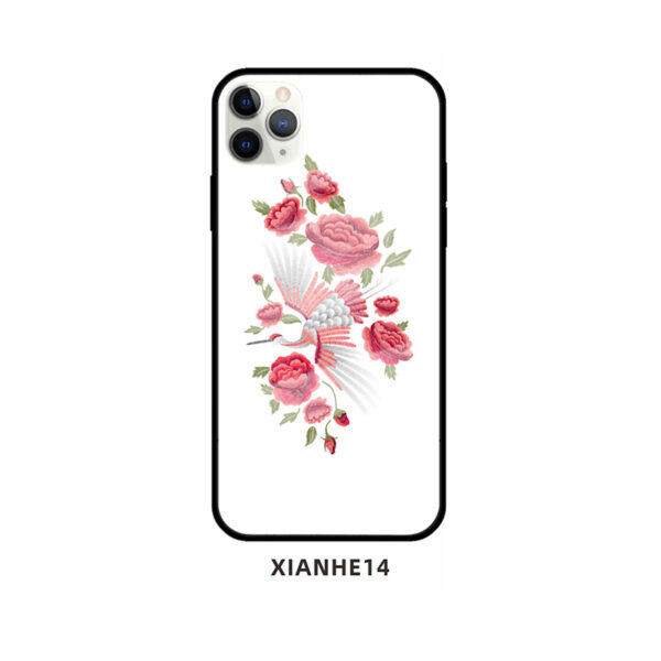 Apple iPhone 11 Serie iPhone 11 Pro Handyhülle Glas Kran Mode – Bild 19
